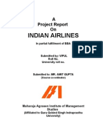 Project On Indian Airlines