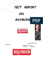 Project On Raymond