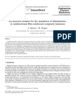 An Interface Element For The Simulation of Delamination in Unidirectional Fiber-Reinforced Composite Laminates