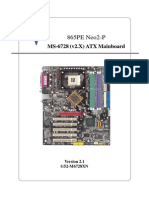 865pe Neo2 P Motherboard Manual