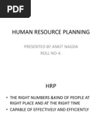 Human Resource Planning