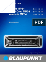 Milano Mp34 Notice Utilisation