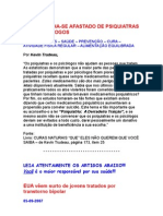 Kevin Trudeau - Mantenha-Se Afastado de (Ítem 25) (Pag 173) + ARTIGOS COMPLEMENTARES