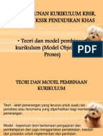 Teori Dan Model Pembinaan Kurikulum