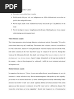 Mission Vision Analysis of Unilever