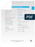 Main Formulae For Part 1 Basic Electrical and Electronic Principles