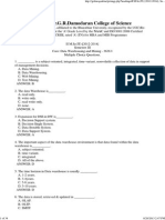 Data Mining MCQ