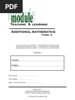 Add Math Quadratic Function