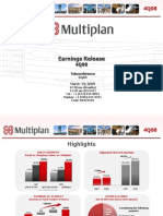 Multiplan Presentation 4Q08 Engl