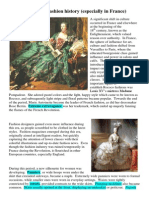 ROCOCO Fashion History PDF