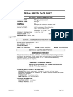 Material Safety Data Sheet