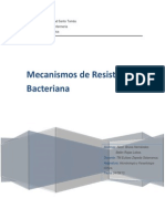 Mecanismos de Resistencia Bacteriana