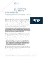 3 Key Challenges in Combating The Sex Trafficking of Minors in The United States