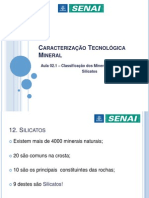 Aula 02.1 - Classificação Dos Minerais Silicatos