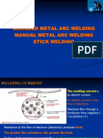 Shielded Metal Arc Welding Manual Metal Arc Welding Stick Welding