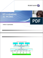 Alcatel WCDMA KPI Evaluation 3G WCDMA