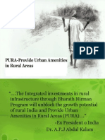 PURA Providing Urban Amenities in Rural Area