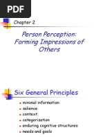 Person Perception: Forming Impressions of Others