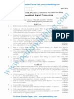 Biomedical Signal Processing Jan 2014