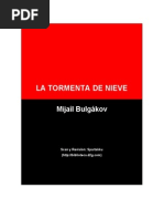 Bulgakov, Mijail - La Tormenta de Nieve