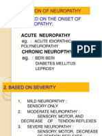 Classification of Neuropathy