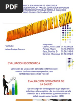 Diapositivas de Economia de La Salud