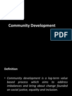 Community Development - Presentation