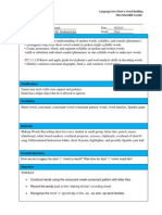 Short o Lesson Plan