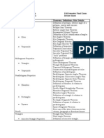 Review Sheet - Fall Final