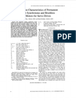 Application Characteristics of Permanent Magnet Synchronous and Brushless DC Motors For Servo Drives