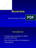 Recursion: Data Structures & Algorithms