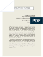 Rastros Postistas en Los Microrrelatos de Antonio Fernández Molina, de Gonzalo Hernández Baptista