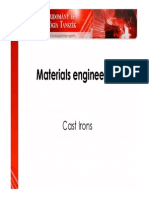 Materials Engineering: Cast Irons