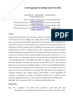 A Review-Use of Recycled Aggregate in Making Concrete in India - Abstract.jaswant NITJ