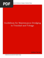 Guidelines For Maintenance Dredging in Trinidad and Tobago