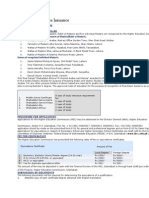 Equivalence Degree Issuance