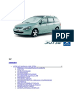 Peugeot 307 SW (Jan 2002 Juin 2002) Notice Mode Emploi Manuel Guide PDF