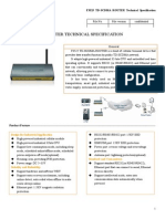 f3525 Td-Scdma Router Specification