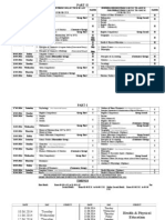 BISE Multan FA / F.SC Date Sheet 2014