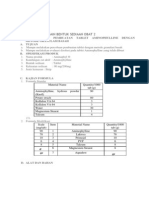 Praktikum Desain Bentuk Sediaan Obat 2