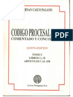 Codigo Procesal Civil Comentado y Concordado Tomo I Hernan Casco Pagano 1