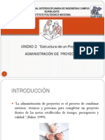 Unidad 2 Administración de Proyectos