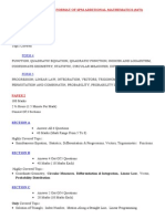 SPM Add Math Format - : Form 4