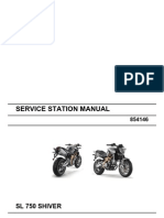 Aprilia SL 750 Shiver Workshop Manual