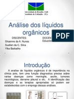 Análise Dos Líquidos Orgânicos Final