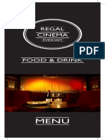 Regal Cinema Food and Drinks List 151013