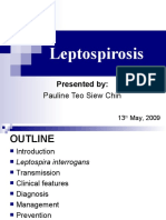 Leptospirosis: Pauline Teo Siew Chin