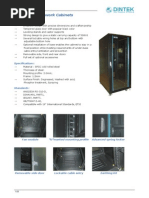 Dintek: Floor Stand Network Cabinets