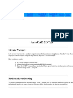 Autocad 2D Tips: Circular Viewport