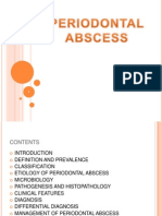 Periodontal Abcess